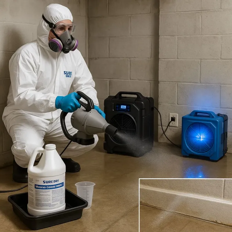 Sanitization and Odor Removal process in Bay City, OR