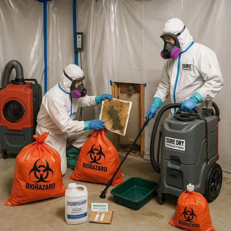 Contaminated Water Handling Protocols process in Bay City, OR